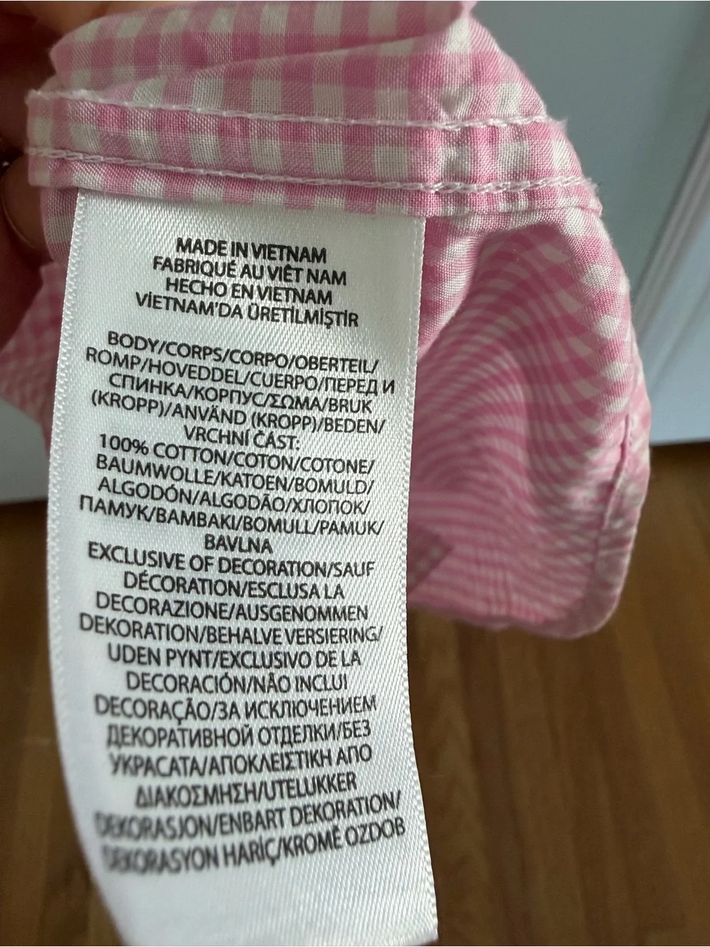 Ralph Lauren Pink Gingham Button-Down Kids Shirt